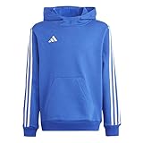 70% Cotton/30% Rec Polyester adidas Unisex Kids Hooded Sweat Tiro 23 League Sweat Hoodie, Team Royal Blue, IC7855, 164