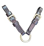 Contrôle maximal : ces lunettes de longe de qualité supérieure permettent une action centrale précise sur les deux anneaux de dentition et assurent une connexion uniforme et calme. Elle empêche le passage unilatéral de la dentition et offre sécurité et contrôle lors de la longe ainsi que lors de l'exécution des poulains, des annuels et des étalons à la main.
