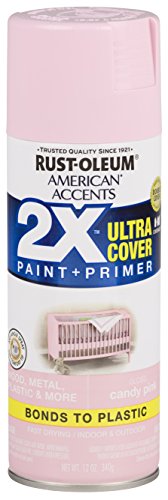 Rust-Oleum 327885 American Accents Spray Paint, 12 Ounce (Pack of 1), Gloss Candy Pink, 12 Count