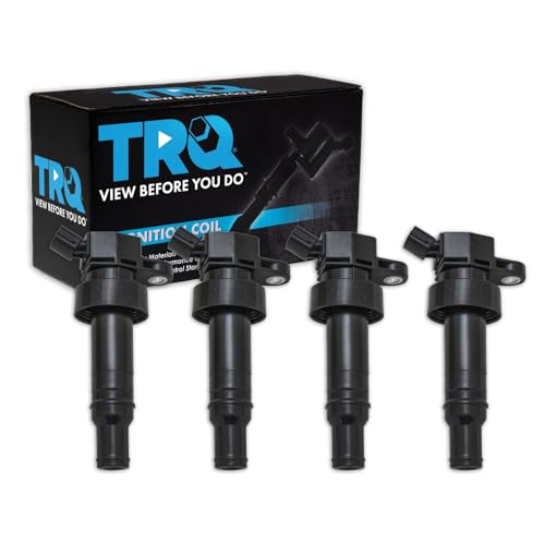 TRQ Ignition Coil Set 4 Piece Compatible with 12-21 Hyundai
