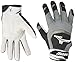 Mizuno Finch Adult Women's Fastpitch Softball Batting Gloves, Medium, Black/White