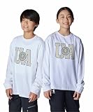 [アンダーアーマー] UA PERFORMANCE COTTON VARSITY LOGO LONG SLEEVE T-SHIRT 6007827(100) ホワイト カーキベース YM