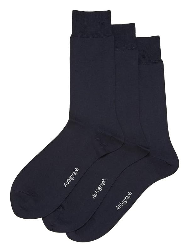 Marks & SpencerMen's 3Pk Modal Pima Cotton Casual Socks