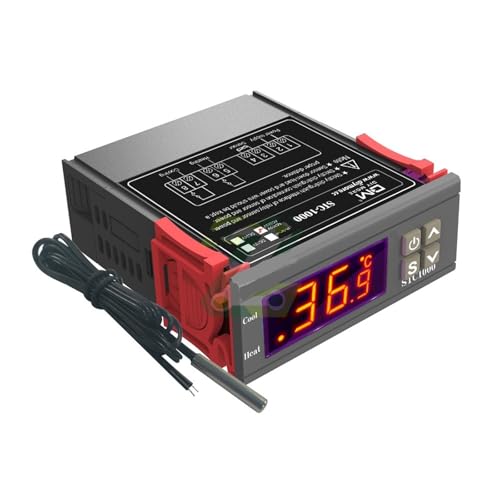 Contrôleur de température STC-1000 à double relais et affichage LED haute précision