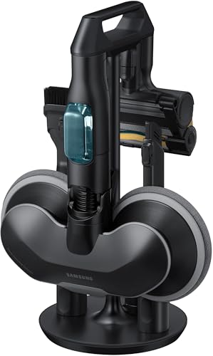 Samsung VS80F28EGS/WD Bespoke AI Jet Akku+ Wet&Clean, Akku-Handstaubsauger mit Wischer, Inkl. Zubehör, 280 W, 2 Akkus, All-In-One-Station, Spray Spinning Sweeper, Jet Dual+ Bürste, Santorini Beige