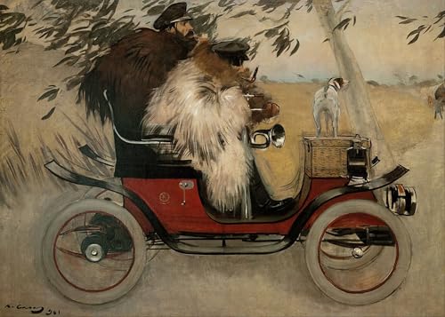 Lienzo de Ramon Casas: Pere Romeu, el toque bohemio ideal para renovar tu salón