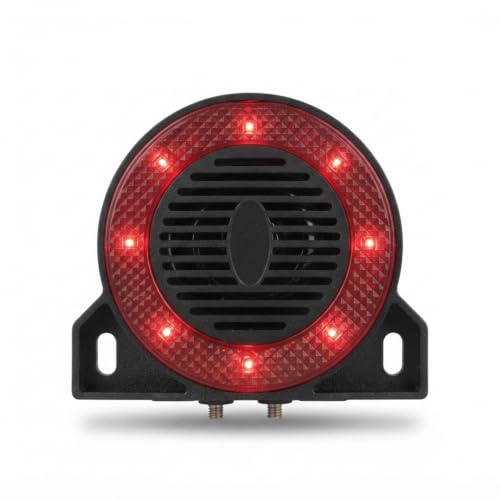 Image of SUPER 4122 High Sound Relay Horn with LED 12V-24V Loud Electric Horn for Cars and Bikes