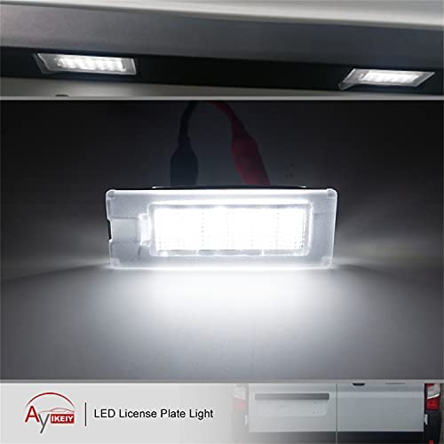 VCTparts Kentekenplaatverlichting Nummerplaat Lamp 6LEDs 6000K Wit - Universeel Geen