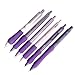 6PCS Retractable Gel Pen 0.5mm Tip Refillable Gel Quick Dry Journaling Smooth Writing Quick Dry Pen