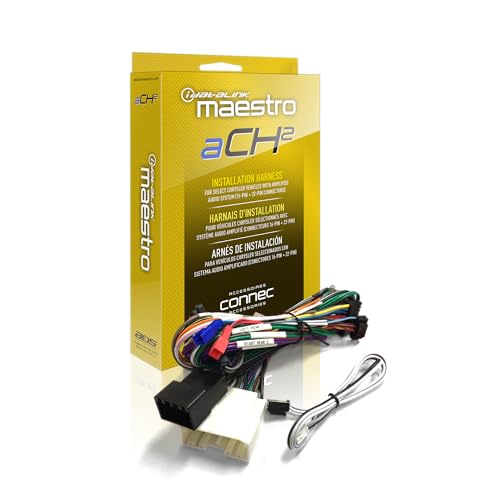 Maestro HRN-AR-CH2 Plug and Play Amplifier Harness for Chrysler, Dodge, Jeep Vehicles