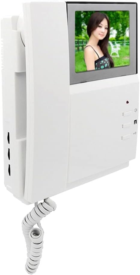 Video Door Phone System, 4.3 Inches Clear LCD Monitor, and Electric Electronic Door + K80 12V Power Supply Control + 150FT Wire/Cable