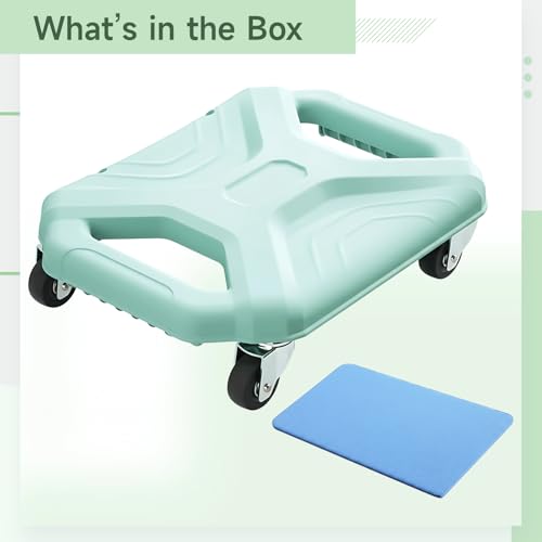 Rodillo abdominal con almohadilla para proteger rodillas y espalda 6
