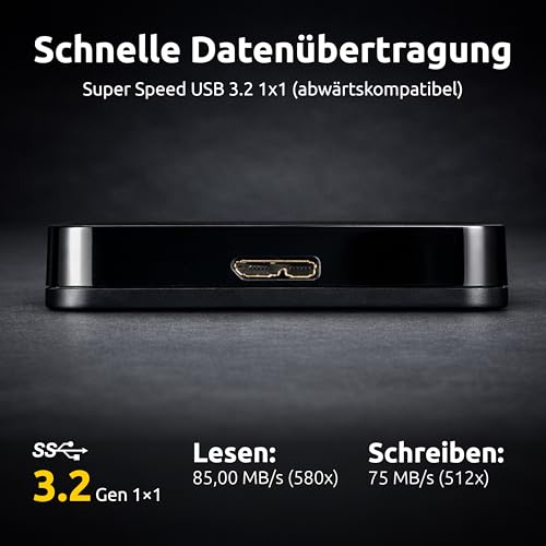Intenso 2,5" Portable Hard Drive 500 GB - Externe Festplatte USB 3.2 – Ansicht 3