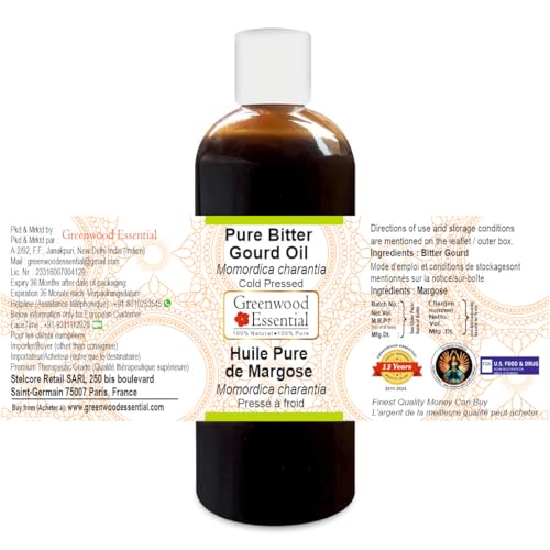 Huile de citrouille amère pure Greenwood Essential extrait de prestige pressé à froid - 2