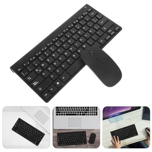 Combo teclado y ratón inalámbricos con conexión estable y distribución latina 7