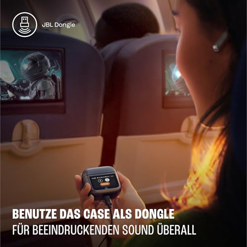 JBL Tour Pro 3, True Wireless Bluetooth-Kopfhörer mit intelligenter Ladebox, 40 h Akkulaufzeit, True Adaptive Noise Cancelling 2.0 und JBL Spatial 360 Sound mit Head Tracking, Schwarz 3