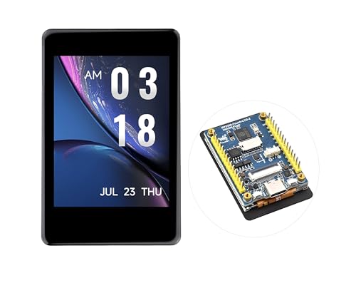 RP2350 2C`Ódeʎ^b`fBXvCJ{[hA240x320 IPS LCDA262KJ[A16MBtbVAI{[hJC^tF[XA6ZT[AGPIOv͂񂾕twb_[AType-CȂǁB