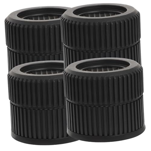 FONDOTIN 4piezas Alfombrillas Antivibratorias para Lavadora Tapetes Antivibracion Pedestales Antivibracion para Suavizar Vibraciones Lavadoras y Secadoras Uso Cocina o Sala De Maquinas