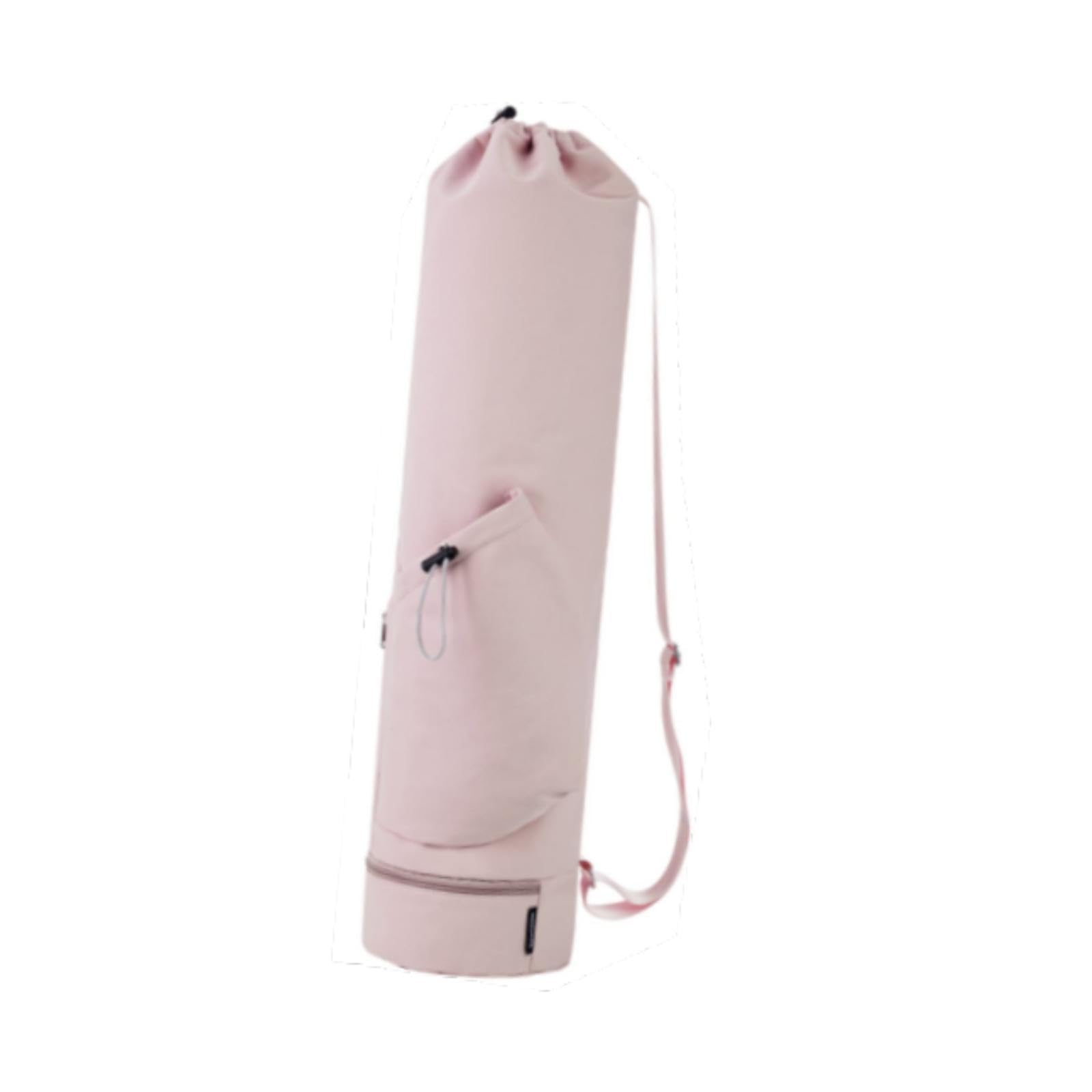 LR Decor E-Shop Yoga Mat Bag Sports Gym Bag Zipper Yoga Mat Holder for Beach Training Travel Pink-image-39