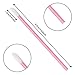 Pink Lip Wands Applicators Disposable - Vaincre 500PCS Lip Brush, Lipstick Make Up Lint Free Brush Gloss Wands, Makeup Applicator Beauty Tool Kits
