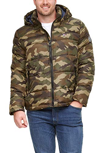 Image of Tommy Hilfiger Men's Classic Hooded Puffer Jacket (Standard and Big & Tall)