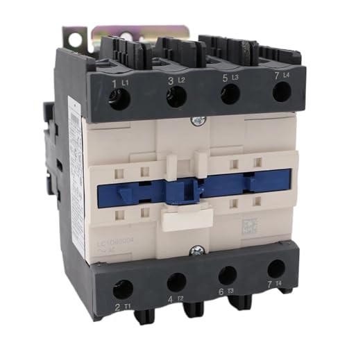 Contacteur AC LC1D80004F7 Schneider 4P 4NO bobine 110V 125A pour circuit industriel