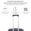 Luggage-travel-gearUnbreakable-lugggae-bagtravel-baglight-weight-suitcase-luggage-sets-and-a-trolley-bag-with-the-double-spinner-wheels-Black-Set-of-3 Luggage & travel gear.Unbreakable lugggae bag,travel bag,light weight suitcase, luggage sets and a trolley bag with the double spinner wheels (Black, Set of 3)