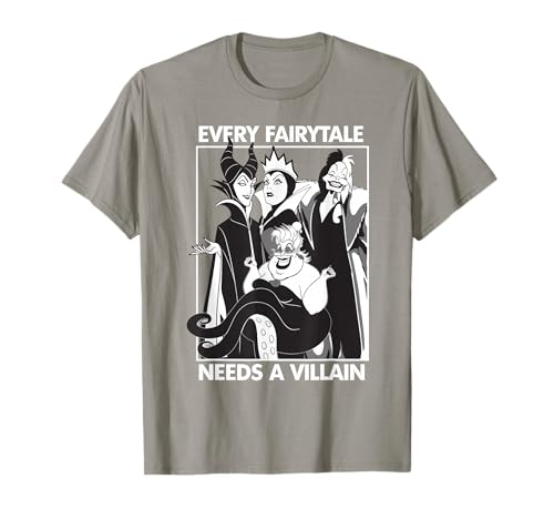 Image of Disney Villains Every Fairytale Needs A Villain T-Shirt