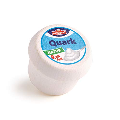 Erzi 17082 Quark aus Holz, Kaufladenartikel für Kinder, Rollenspiele