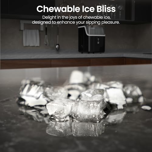 Compare Kismile Nugget Ice Makers Countertop,Portable Ice Maker Machine