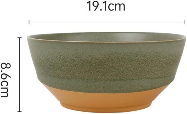 Retro Tableware Salad Bowls Household Ceramic Fruit Sugar Water Restaurant Serving