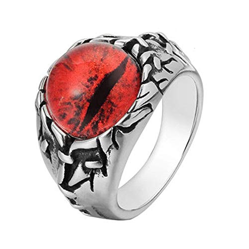Bague œil de dragon HIJONES le bijou vintage idéal pour vos sorties biker