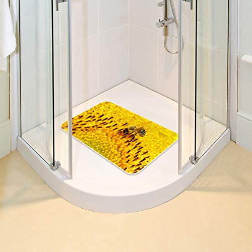 Alfombrilla de ducha para bebé que cuida sus pasos con alegres abejitas 7