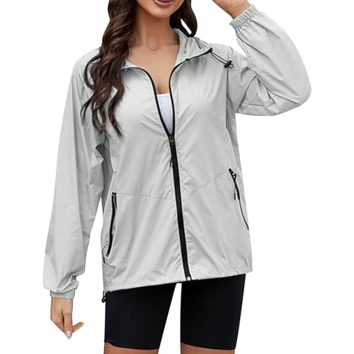 Veste imperméable femme pliable contre la pluie imprévue veste de pluie