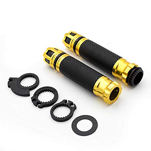 Poignées de guidon moto anti-vibration et grip antidérapant pour Suzuki GSXR