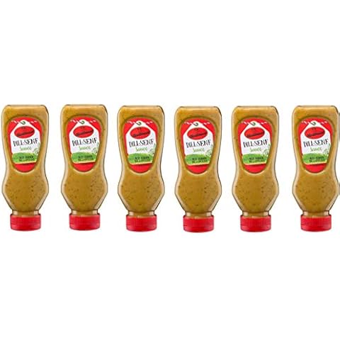 Dill-Senf Sauce von Händlmaier 6 x 225ml Squeeze Cover