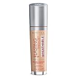 Rimmel London Lasting Finish Breathable Foundation, SPF 20, 201 Classic Beige, 30ml