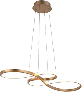 Lustre Pendente Led 40W Ouro 3 em 1 Nitrolux Bivolt LP016A - Produto 1 mais recomendado com 4.8 estrelas