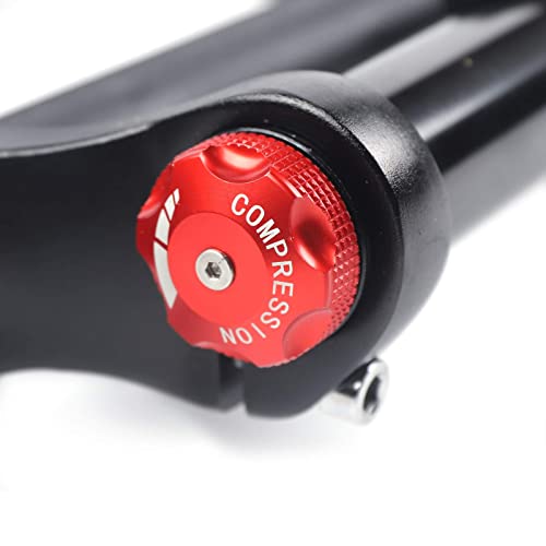 Dyrabrest Double Shoulder Front Fork,Mtb Suspension Air Bicycle Fork Double Shoulder Oil Lock Downhill Bike Fork For 26 Inches Frame #TOP7