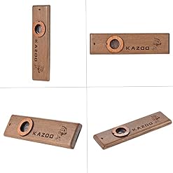 Btuty Kazoo Harmonica en bois avec boîte en métal pour les amateurs de musique - Les Beatles, Paul McCartney, John Lennon, RIngo Starr, George Harrison Btuty Kazoo Harmonica en bois avec boîte en métal pour les amateurs de musique – Image 3