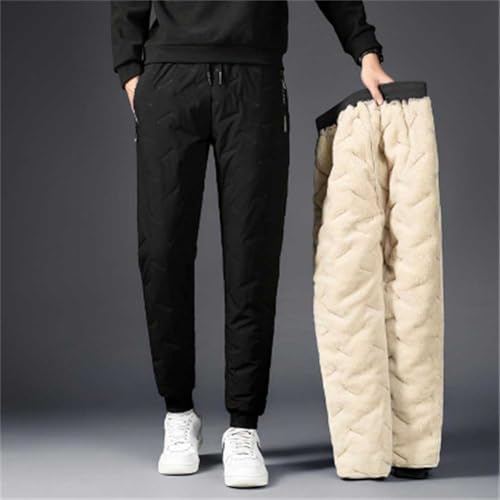 Julidostore Fleece Pants,Julidostore Fleece Lined Pant,Unisex Fleece-Lined Waterproof Pants3