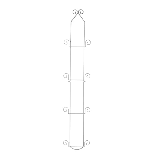 Tripar 4 Tier Vertical White Plate Rack