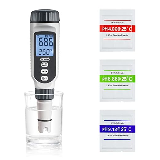 pH Meter, Dr.meter Upgraded 0.01 Resolution High Accuracy PH Tester with Backlit Two-Color LCD Display and ATC, 0-14pH Measurement Range with Data Hold Function Digital pH Tester Pen-PH838