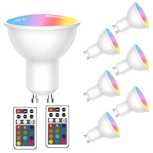 XRise GU10 LEDd @\t 3W LEDd 180°tbhr[t EH[zCg 3000K 12FI Rt Q rO[ p[eB[̏W܂ɍœK (7pbN)