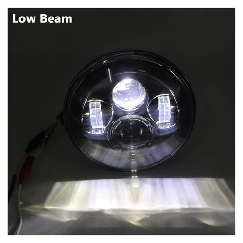 Phares LED Ronds 7 Pouces Résolution Éclairage Faible pour Defender 90 110 Feux - 2