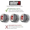 Weber 88848 Gas Grill Burner Knobs