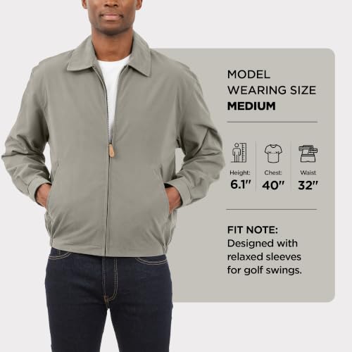 Image of London Fog Men's Auburn Zip-Front Golf Jacket