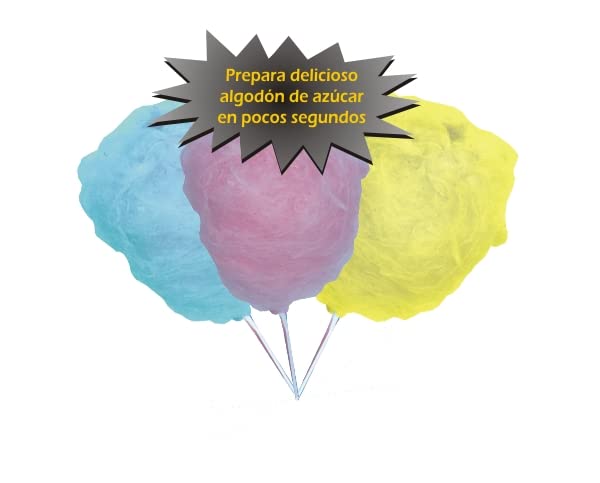 Mx Onda MXAZ2765B Máquina de algodón de azúcar, Retro Cotton Candy Machine