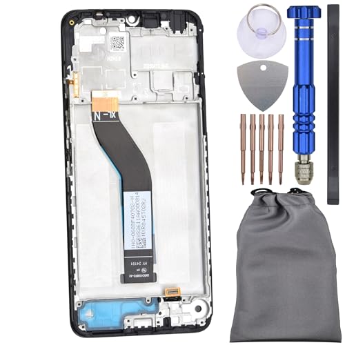 Pantalla para Xiaomi Redmi 14C 5G repara tu tactil roto con marco negro 6.88