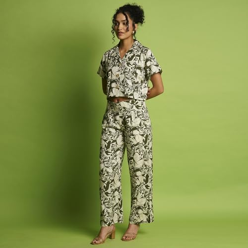 Image of Globus Women Co-Ord Set (3642035001 Beige S)